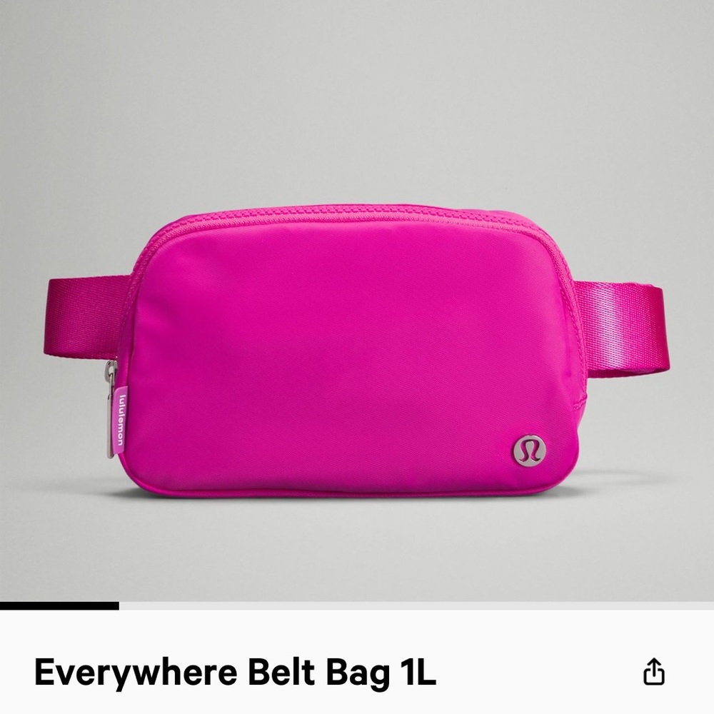 Lululemon | everywhere belt bag | sonic pink